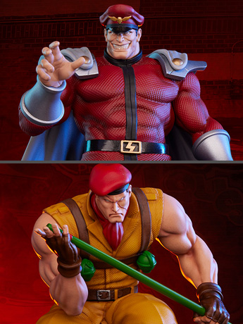Street Fighter Street Jam M. Bison & Rolento 1/10 Scale Statue Set Gallery Image 2
