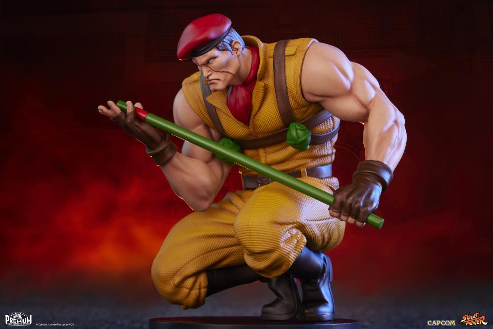 Street Fighter Street Jam M. Bison & Rolento 1/10 Scale Statue Set Gallery Image 7