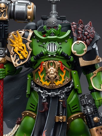 Warhammer 40k Salamanders Captain Adrax Agatone 1/18 Scale Action Figure Gallery Image 2