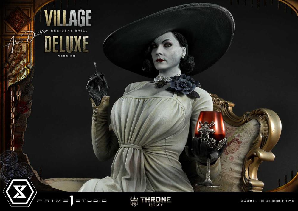 Resident Evil Village Throne Legacy Collection Alcina Dimitrescu (Deluxe Version) 1/4 Scale Statue Gallery Image 102