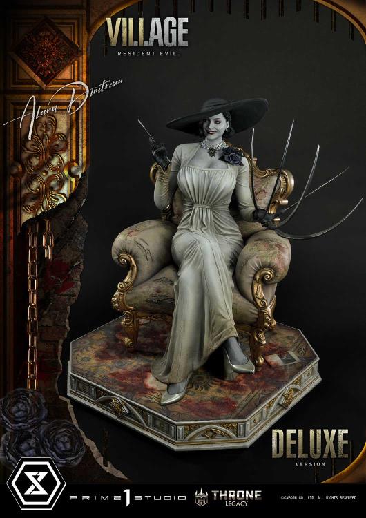 Resident Evil Village Throne Legacy Collection Alcina Dimitrescu (Deluxe Version) 1/4 Scale Statue Gallery Image 69