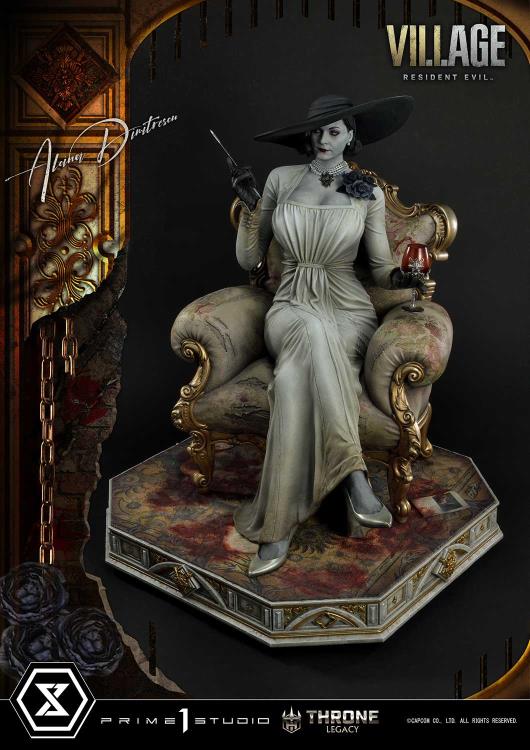 Resident Evil Village Throne Legacy Collection Alcina Dimitrescu (Deluxe Version) 1/4 Scale Statue Gallery Image 87