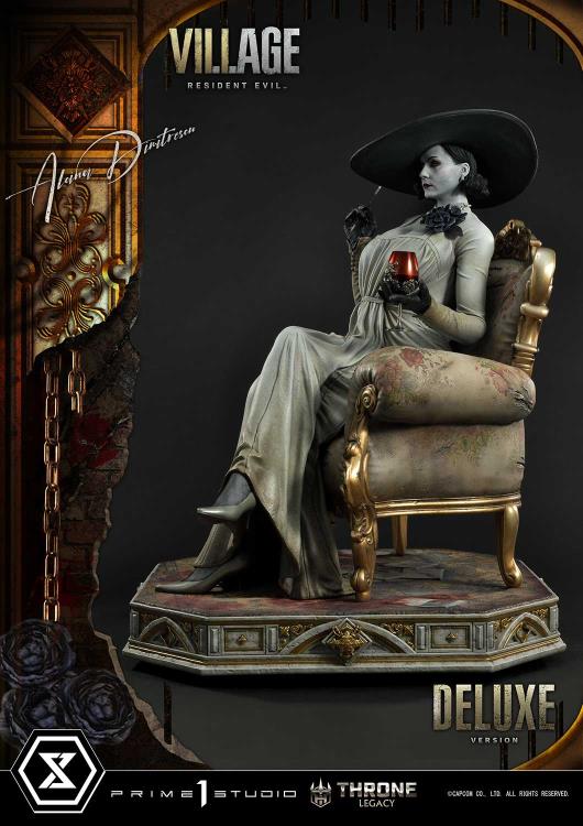 Resident Evil Village Throne Legacy Collection Alcina Dimitrescu (Deluxe Version) 1/4 Scale Statue Gallery Image 80