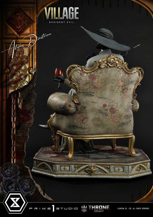 Resident Evil Village Throne Legacy Collection Alcina Dimitrescu (Deluxe Version) 1/4 Scale Statue Gallery Image 82