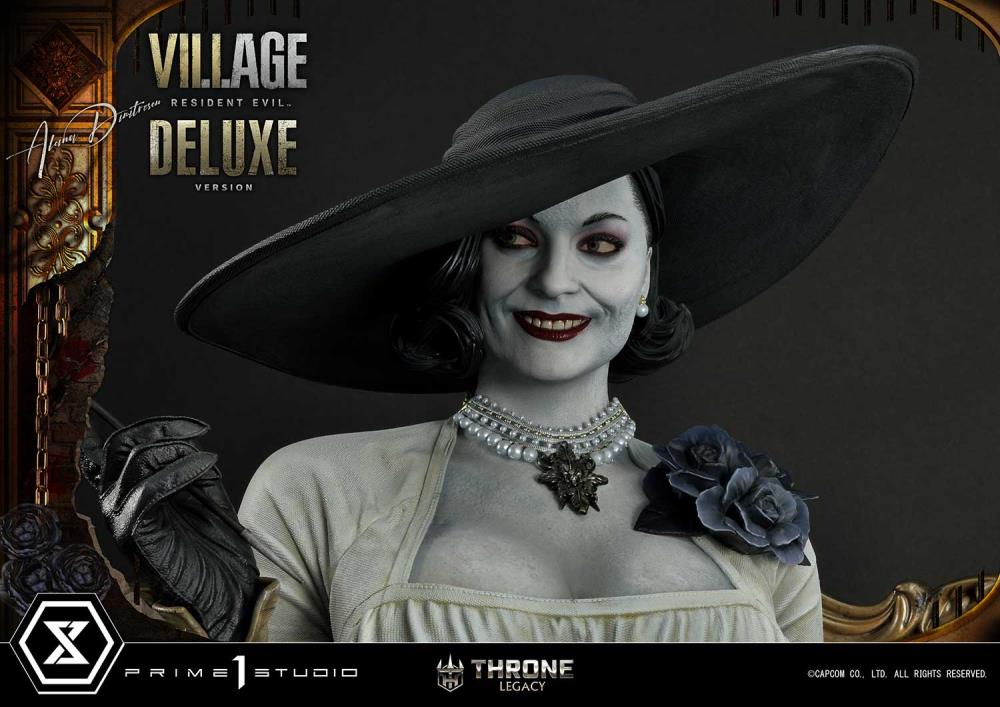Resident Evil Village Throne Legacy Collection Alcina Dimitrescu (Deluxe Version) 1/4 Scale Statue Gallery Image 96