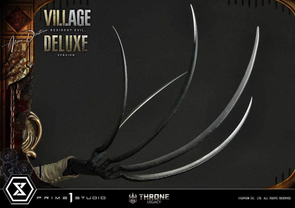 Resident Evil Village Throne Legacy Collection Alcina Dimitrescu (Deluxe Version) 1/4 Scale Statue Gallery Image 74