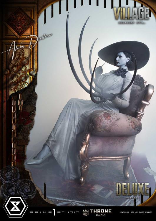 Resident Evil Village Throne Legacy Collection Alcina Dimitrescu (Deluxe Version) 1/4 Scale Statue Gallery Image 42