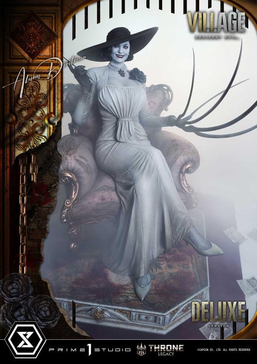 Resident Evil Village Throne Legacy Collection Alcina Dimitrescu (Deluxe Version) 1/4 Scale Statue Gallery Image 40