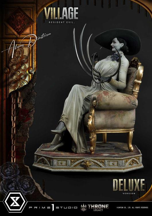 Resident Evil Village Throne Legacy Collection Alcina Dimitrescu (Deluxe Version) 1/4 Scale Statue Gallery Image 65