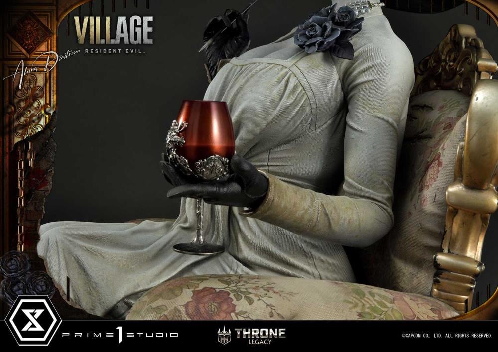 Resident Evil Village Throne Legacy Collection Alcina Dimitrescu (Deluxe Version) 1/4 Scale Statue Gallery Image 109