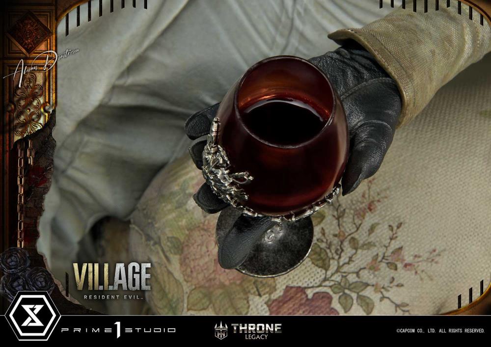 Resident Evil Village Throne Legacy Collection Alcina Dimitrescu (Deluxe Version) 1/4 Scale Statue Gallery Image 114