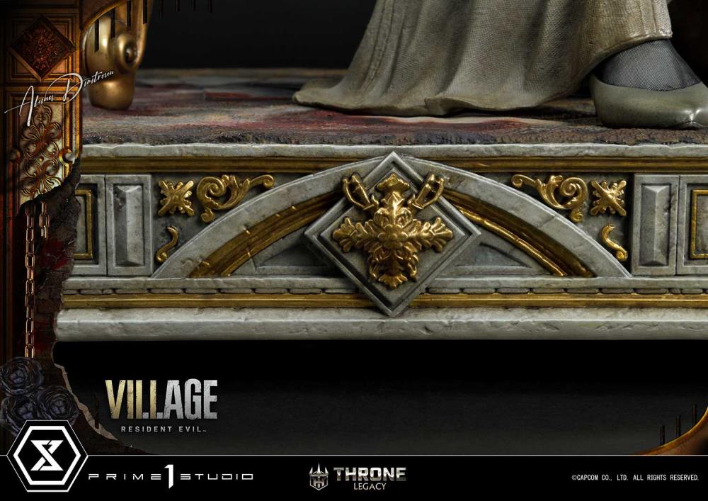 Resident Evil Village Throne Legacy Collection Alcina Dimitrescu (Deluxe Version) 1/4 Scale Statue Gallery Image 125