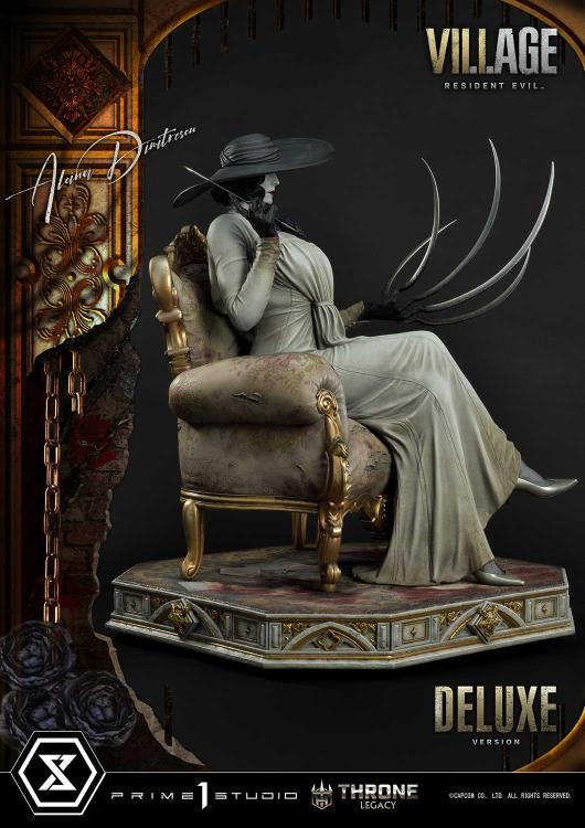 Resident Evil Village Throne Legacy Collection Alcina Dimitrescu (Deluxe Version) 1/4 Scale Statue Gallery Image 68