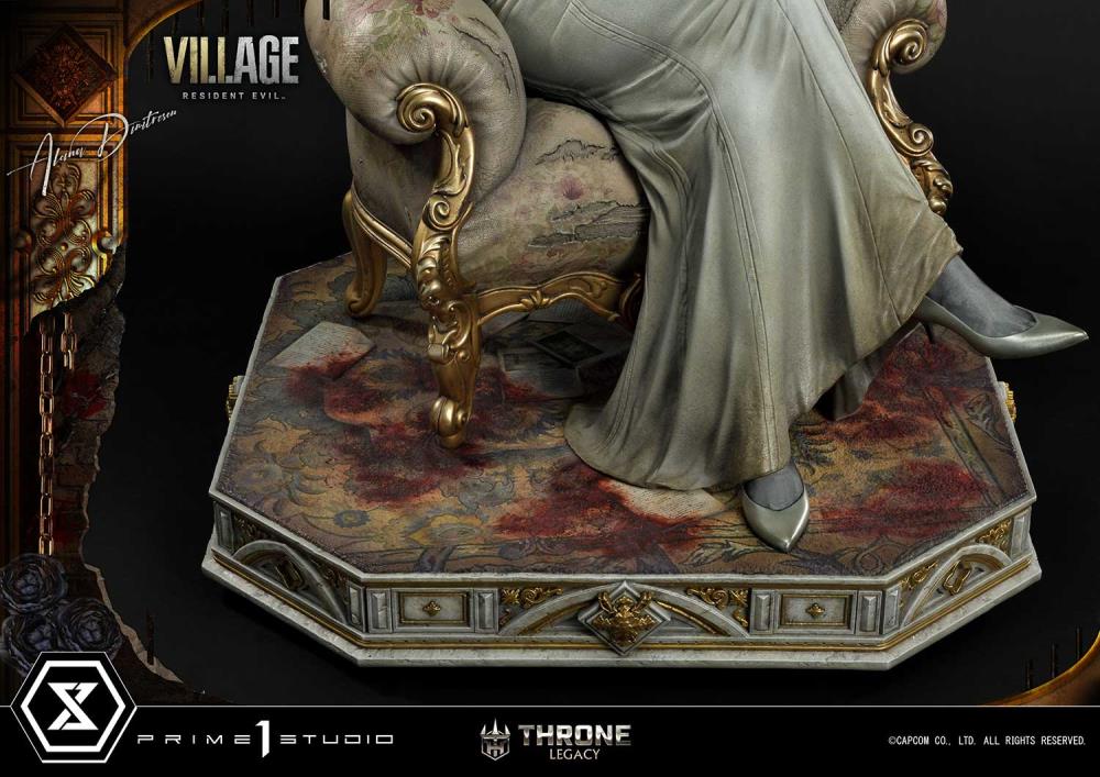 Resident Evil Village Throne Legacy Collection Alcina Dimitrescu (Deluxe Version) 1/4 Scale Statue Gallery Image 117