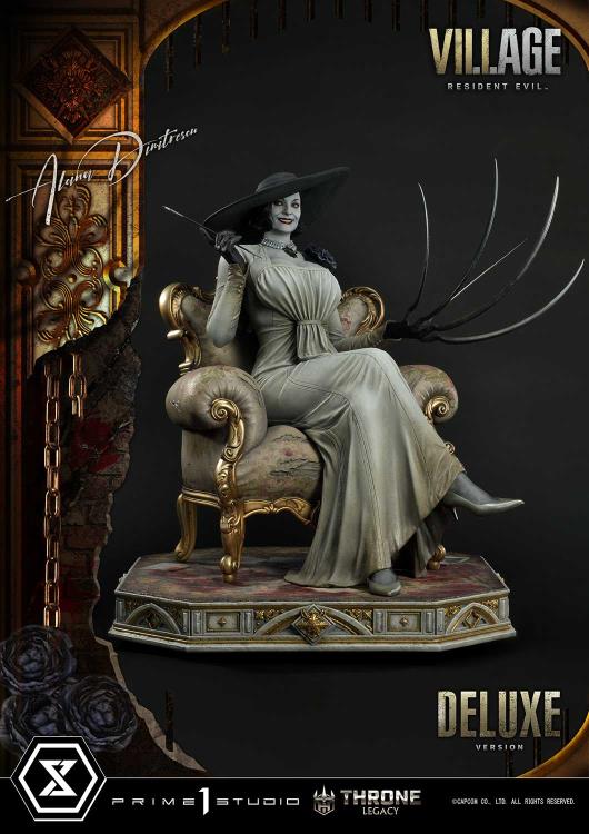 Resident Evil Village Throne Legacy Collection Alcina Dimitrescu (Deluxe Version) 1/4 Scale Statue Gallery Image 63