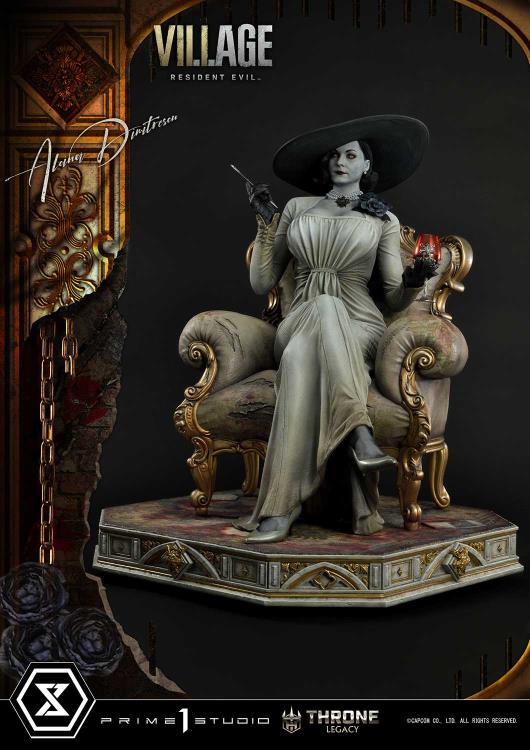 Resident Evil Village Throne Legacy Collection Alcina Dimitrescu (Deluxe Version) 1/4 Scale Statue Gallery Image 79
