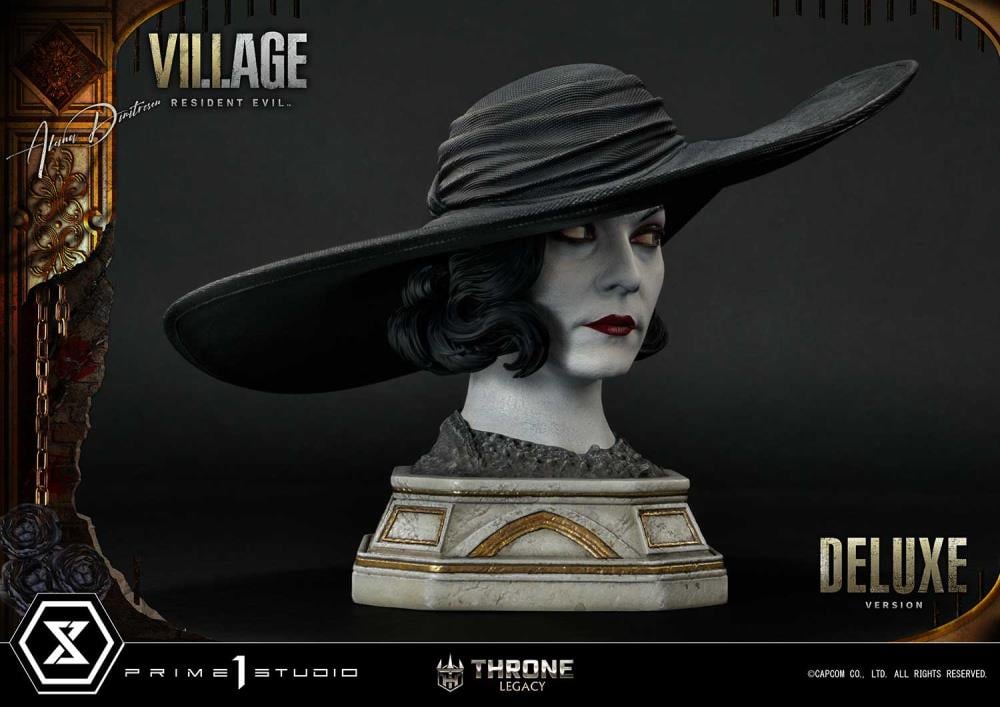Resident Evil Village Throne Legacy Collection Alcina Dimitrescu (Deluxe Version) 1/4 Scale Statue Gallery Image 126