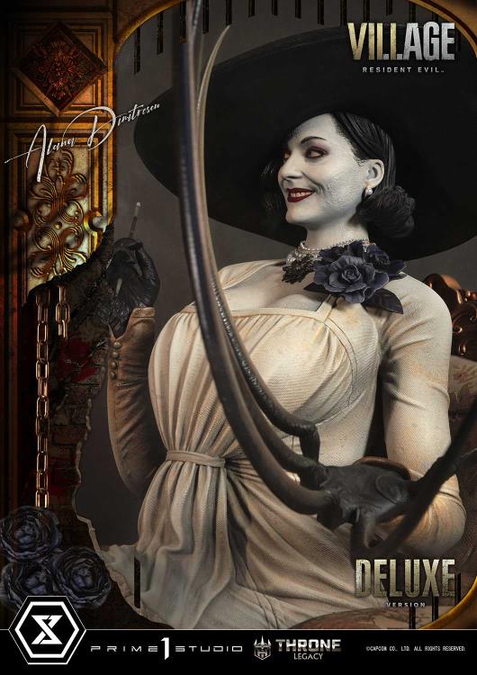 Resident Evil Village Throne Legacy Collection Alcina Dimitrescu (Deluxe Version) 1/4 Scale Statue Gallery Image 61