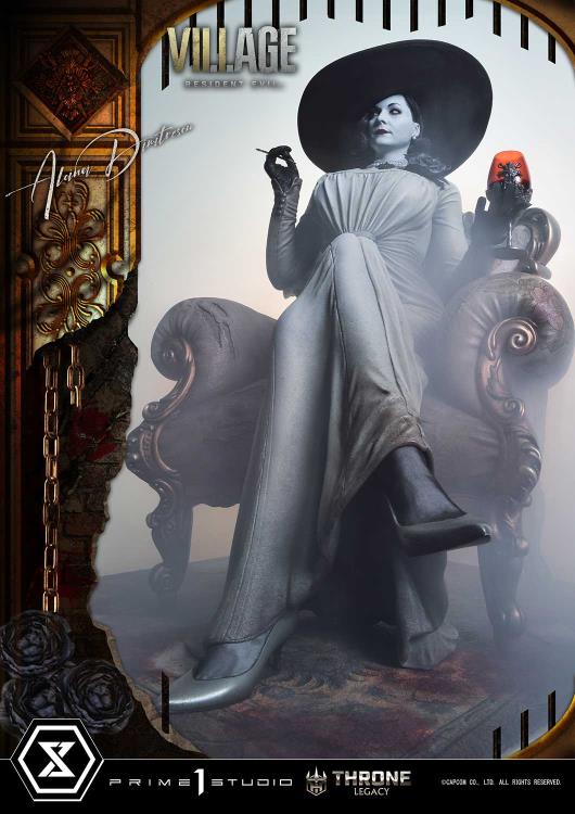 Resident Evil Village Throne Legacy Collection Alcina Dimitrescu (Deluxe Version) 1/4 Scale Statue Gallery Image 35