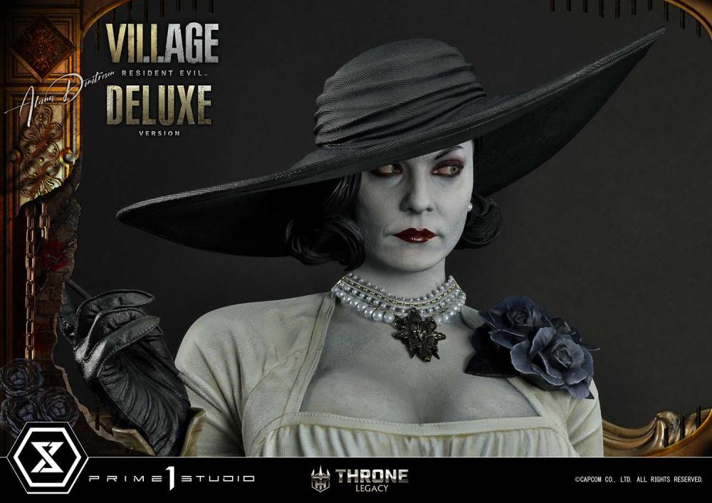Resident Evil Village Throne Legacy Collection Alcina Dimitrescu (Deluxe Version) 1/4 Scale Statue Gallery Image 98