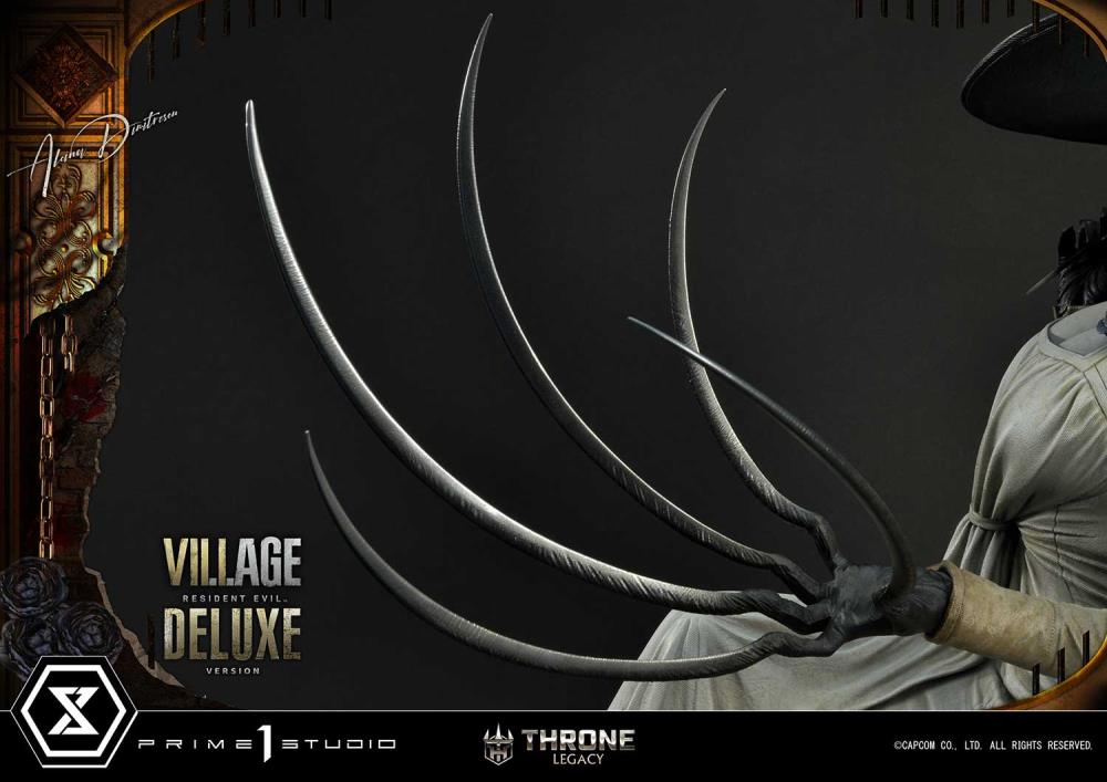 Resident Evil Village Throne Legacy Collection Alcina Dimitrescu (Deluxe Version) 1/4 Scale Statue Gallery Image 75