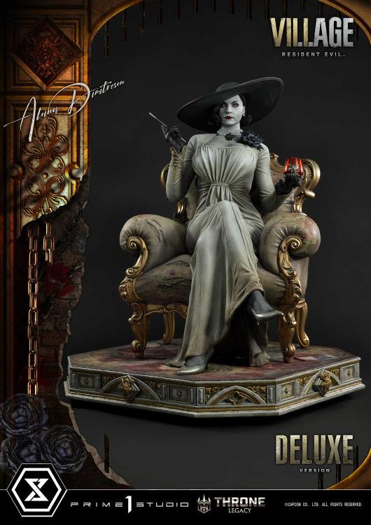 Resident Evil Village Throne Legacy Collection Alcina Dimitrescu (Deluxe Version) 1/4 Scale Statue Gallery Image 86