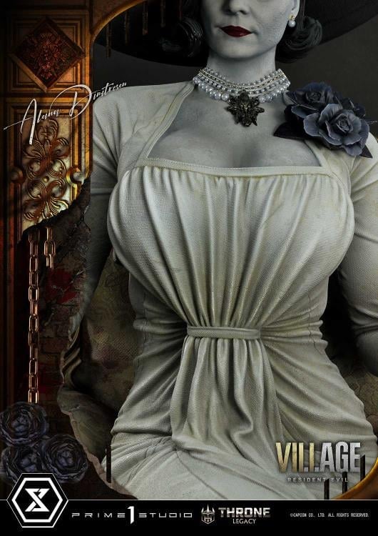 Resident Evil Village Throne Legacy Collection Alcina Dimitrescu (Deluxe Version) 1/4 Scale Statue Gallery Image 107