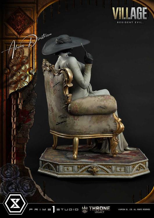 Resident Evil Village Throne Legacy Collection Alcina Dimitrescu (Deluxe Version) 1/4 Scale Statue Gallery Image 83