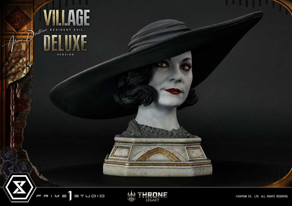 Resident Evil Village Throne Legacy Collection Alcina Dimitrescu (Deluxe Version) 1/4 Scale Statue Gallery Image 127