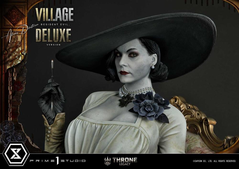 Resident Evil Village Throne Legacy Collection Alcina Dimitrescu (Deluxe Version) 1/4 Scale Statue Gallery Image 101
