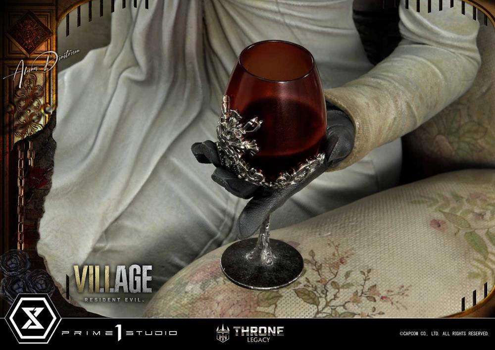 Resident Evil Village Throne Legacy Collection Alcina Dimitrescu (Deluxe Version) 1/4 Scale Statue Gallery Image 110