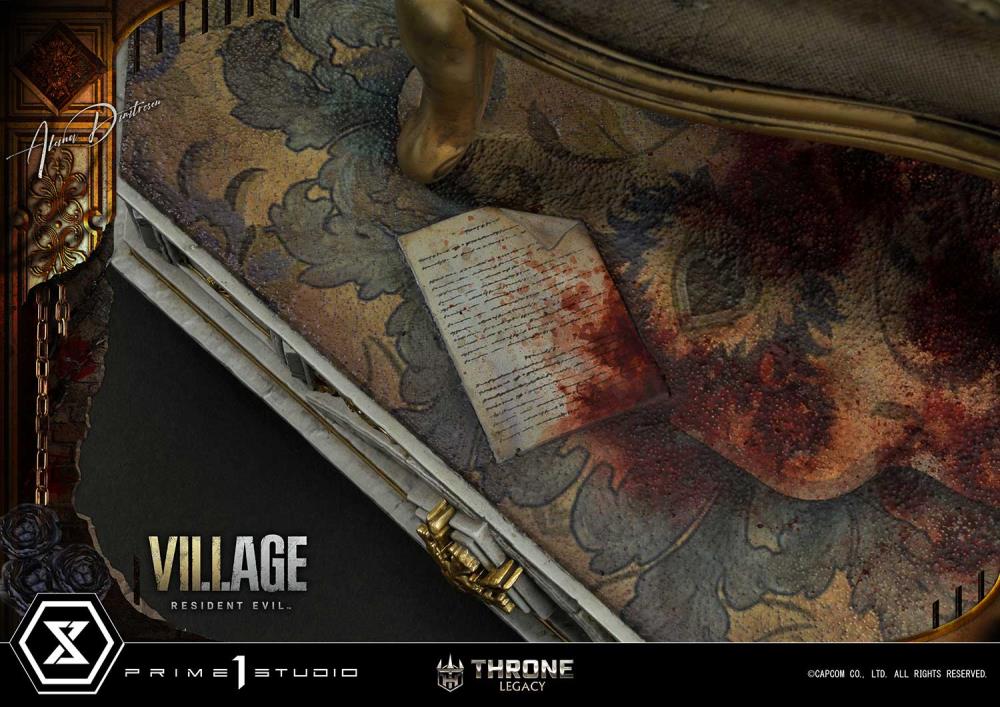 Resident Evil Village Throne Legacy Collection Alcina Dimitrescu (Deluxe Version) 1/4 Scale Statue Gallery Image 123