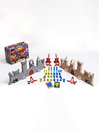 Crossbows & Catapults Fortress War Advanced Tabletop Game (with Bonus) Gallery Image 2