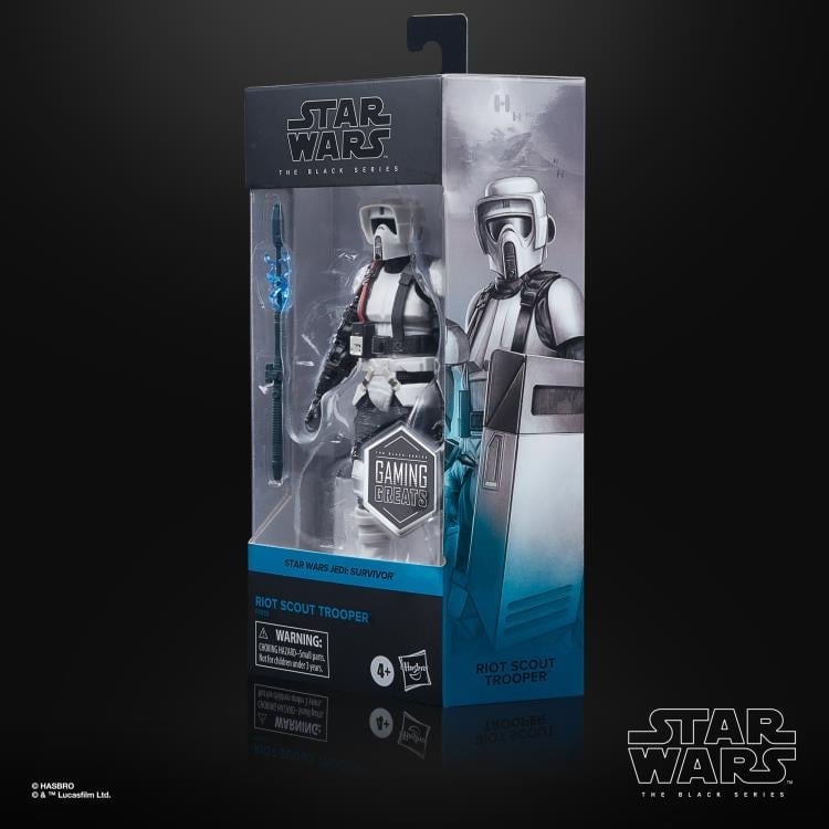 Star Wars: The Black Series Gaming Greats 6" Riot Scout Trooper (Jedi: Survivor) Gallery Image 10