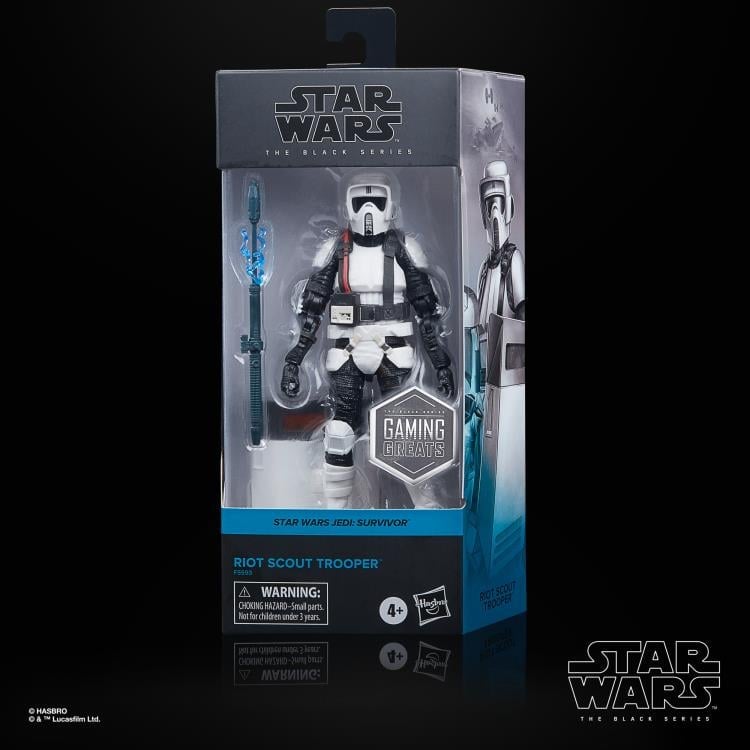 Star Wars: The Black Series Gaming Greats 6" Riot Scout Trooper (Jedi: Survivor) Gallery Image 9