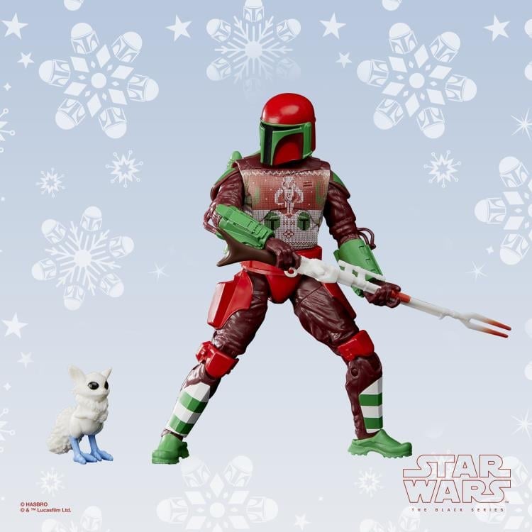 Star Wars: The Black Series 6" Mandalorian Warrior (Holiday Edition) Figure Gallery Image 8