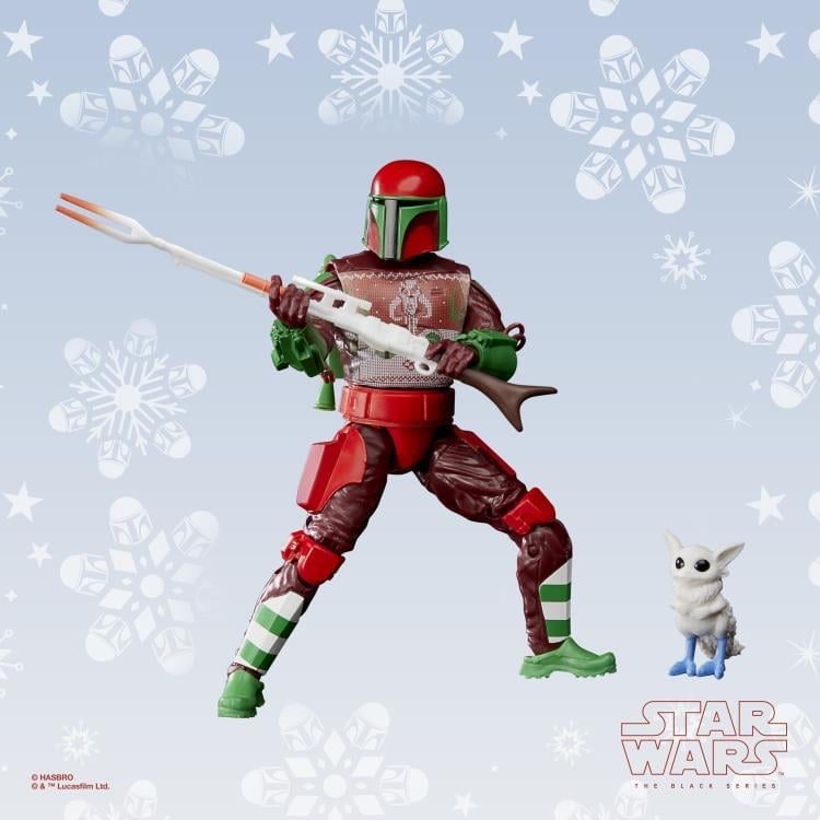 Star Wars: The Black Series 6" Mandalorian Warrior (Holiday Edition) Figure Gallery Image 6