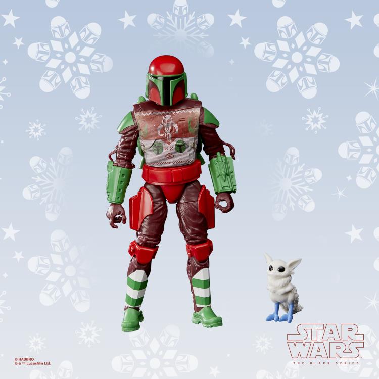 Star Wars: The Black Series 6" Mandalorian Warrior (Holiday Edition) Figure Gallery Image 4