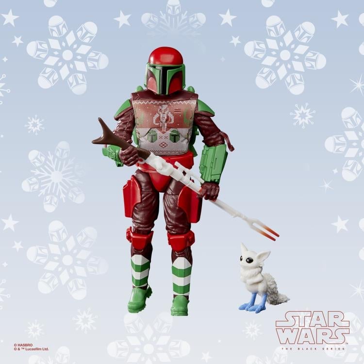 Star Wars: The Black Series 6" Mandalorian Warrior (Holiday Edition) Figure Gallery Image 3