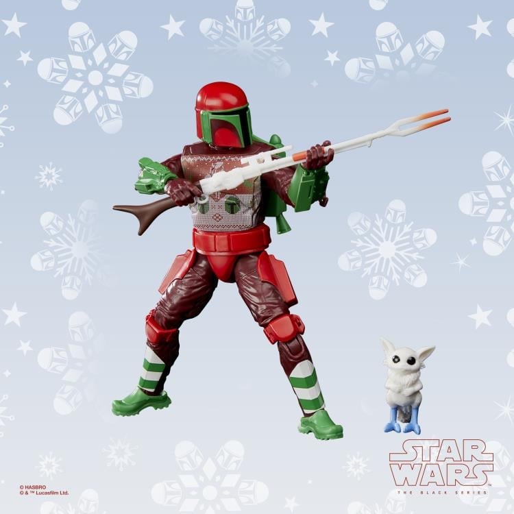 Star Wars: The Black Series 6" Mandalorian Warrior (Holiday Edition) Figure Gallery Image 7