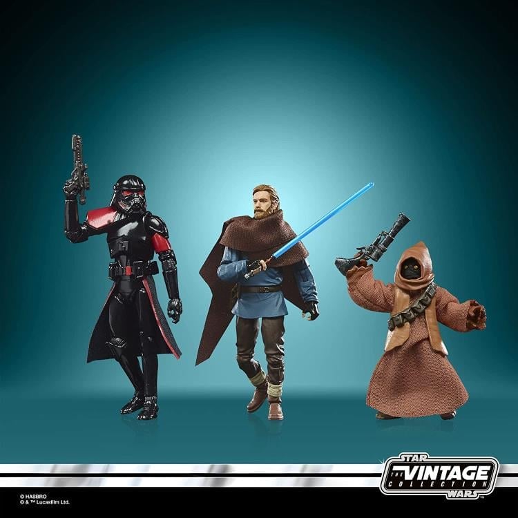 Star Wars: The Vintage Collection Obi-Wan Kenobi Three-Pack Gallery Image 5