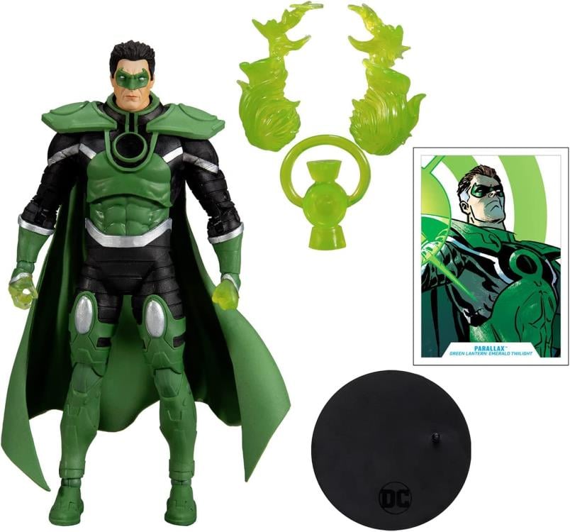 Green Lantern: Emerald Twilight DC Multiverse Gold Label Parallax Exclusive Action Figure Gallery Image 9