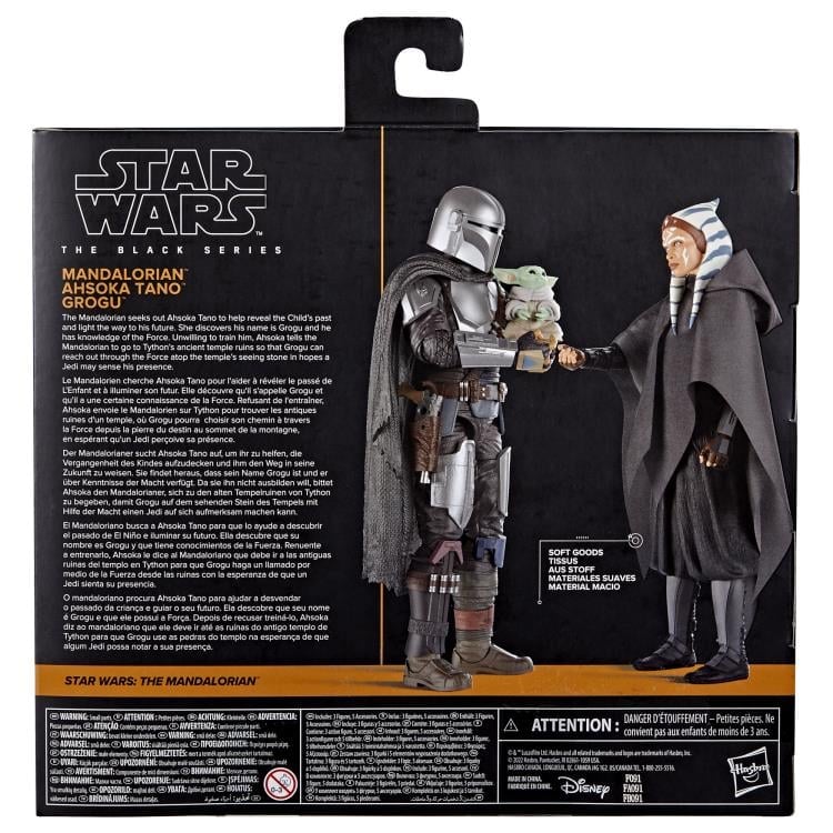 Star Wars: The Black Series 6" The Mandalorian, Ahsoka Tano & Grogu Exclusive 3-Pack Gallery Image 20
