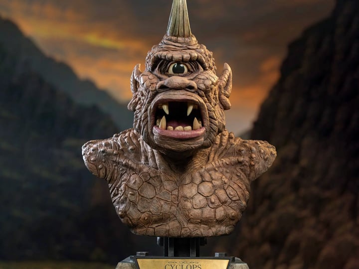 The 7th Voyage of Sinbad Ray Harryhausen Cyclops Bust Statue Gallery Image 1
