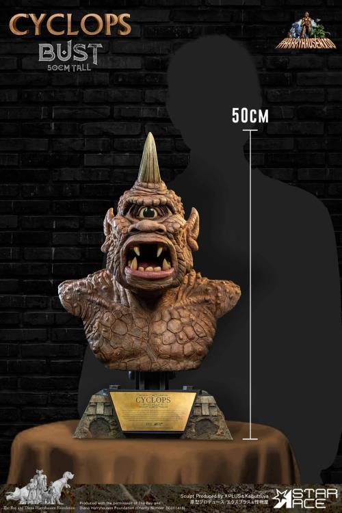 The 7th Voyage of Sinbad Ray Harryhausen Cyclops Bust Statue Gallery Image 21