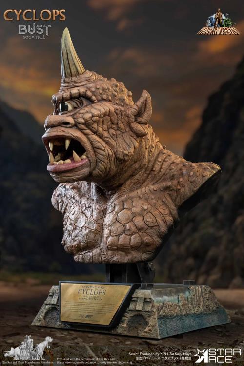The 7th Voyage of Sinbad Ray Harryhausen Cyclops Bust Statue Gallery Image 8