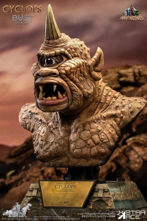 The 7th Voyage of Sinbad Ray Harryhausen Cyclops Bust Statue Gallery Image 18