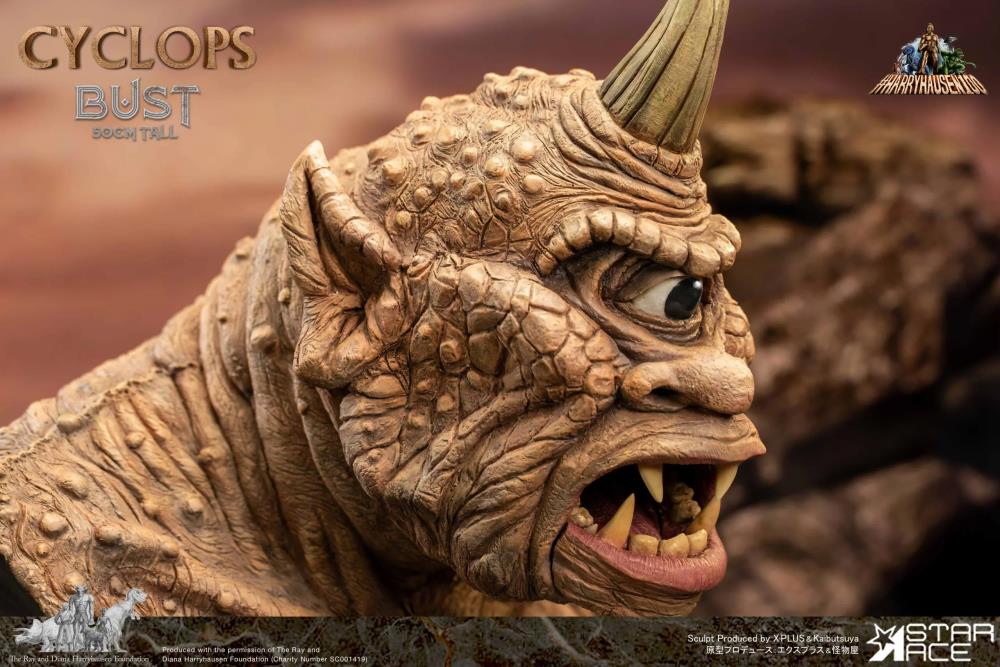 The 7th Voyage of Sinbad Ray Harryhausen Cyclops Bust Statue Gallery Image 14