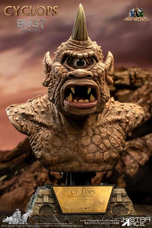 The 7th Voyage of Sinbad Ray Harryhausen Cyclops Bust Statue Gallery Image 19