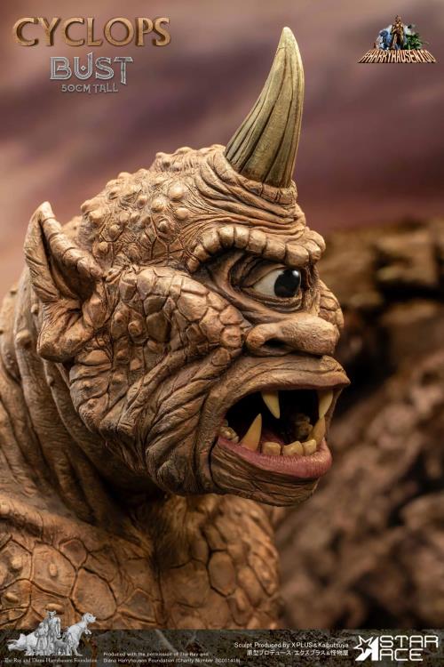 The 7th Voyage of Sinbad Ray Harryhausen Cyclops Bust Statue Gallery Image 13